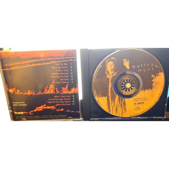 CD Kelley Hunt Self Titled By Kelley Hunt Signed 1998 Album 88 Records VTG USA - Picture 5 of 9
